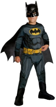 KARNEVAL Šaty Batman s maskou vel. S (3-4 roky) KOSTÝM KARNEVAL Šaty Batman s maskou vel. S (3-4 roky) KOSTÝM