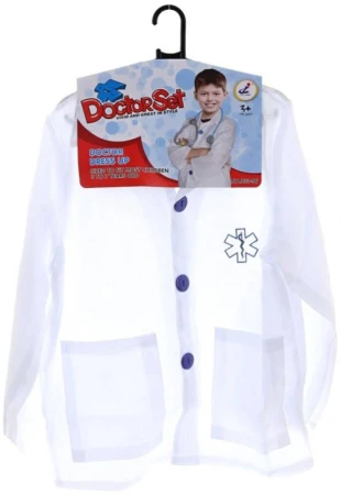 KARNEVAL Šaty doktorka set s doplňky KOSTÝM