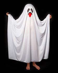 KARNEVAL Šaty Duch (104-136cm) 3-7 let KOSTÝM