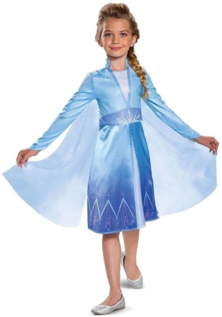 KARNEVAL Šaty Elsa Frozen vel. M (124-135cm) 7-8 let KOSTÝM KARNEVAL Šaty Elsa Frozen vel. M (124-135cm) 7-8 let KOSTÝM