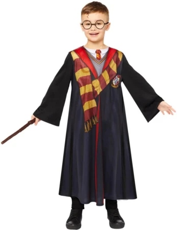 KARNEVAL Šaty Harry Potter DLX vel. L (128-140cm) 8-10 let KOSTÝM KARNEVAL Šaty Harry Potter DLX vel. L (128-140cm) 8-10 let KOSTÝM