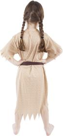 KARNEVAL Šaty Indiánka vel.M (116-128cm) 6-8 let KOSTÝM