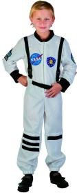 KARNEVAL Šaty kosmonaut vel.M (120-130cm) 5-9 let KOSTÝM KARNEVAL Šaty kosmonaut vel.M (120-130cm) 5-9 let KOSTÝM