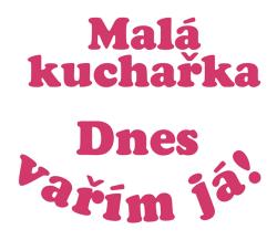 KARNEVAL Šaty Kuchařka (110-150cm) 4-10 let set s náčiním KOSTÝM