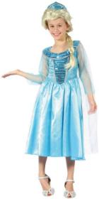 KARNEVAL Šaty Ledová princezna vel.S (110-120cm) 4-6 let KOSTÝM KARNEVAL Šaty Ledová princezna vel.S (110-120cm) 4-6 let KOSTÝM