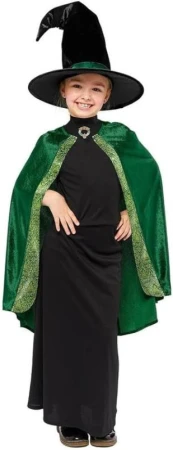 KARNEVAL Šaty McGonagall vel. M (116-128cm) 6-8 let KOSTÝM KARNEVAL Šaty McGonagall vel. M (116-128cm) 6-8 let KOSTÝM