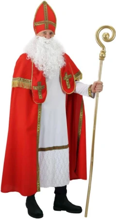 KARNEVAL Šaty Mikuláš exkluzivní pro dospělé E-obal KOSTÝM