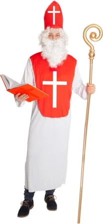 KARNEVAL Šaty Mikuláš pro dospělé KOSTÝM