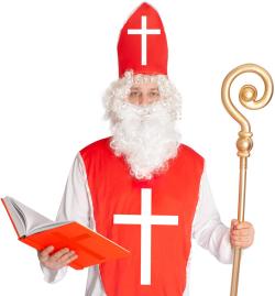 KARNEVAL Šaty Mikuláš pro dospělé KOSTÝM