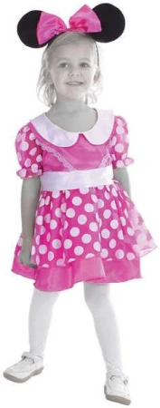 KARNEVAL Šaty MYŠKA RŮŽOVÁ vel. XS (92-104 cm) 3-4 let KOSTÝM KARNEVAL Šaty MYŠKA RŮŽOVÁ vel. XS (92-104 cm) 3-4 let KOSTÝM