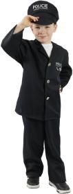 KARNEVAL Šaty Policista vel. M (116-128cm) 6-8 let Eko KOSTÝM