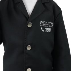 KARNEVAL Šaty Policista vel. M (116-128cm) 6-8 let Eko KOSTÝM