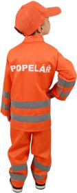 KARNEVAL Šaty Popelář CZ vel. L (128-140cm) 8-10 let KOSTÝM