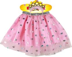 KARNEVAL Šaty princezna tutu sukýnka s čelenkou 3-7 let (104-130cm) KOSTÝM