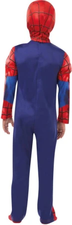 KARNEVAL Šaty Spiderman vel. M s vycpávkami (110-116cm) 5-6 let KOSTÝM