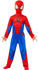 KARNEVAL Šaty Spiderman vel. XS (98-104cm) 3-4 roky KOSTÝM