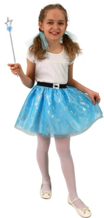 KARNEVAL Šaty sukně tutu zimní princezna s vločkami 3-7 let KOSTÝM