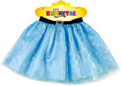 KARNEVAL Šaty sukně tutu zimní princezna s vločkami 3-7 let KOSTÝM