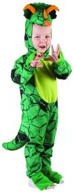 KARNEVAL Šaty Triceratops dino vel. XS (92-104cm) 3-4 roky KOSTÝM