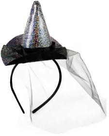 KARNEVAL Šaty tutu čarodějnické set s kloboučkem 3-7 let KOSTÝM