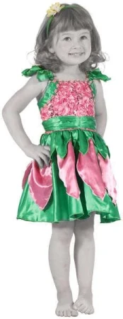 KARNEVAL Šaty VÍLA KVĚTINOVÁ vel. XS (92-104 cm) 3-4 let KOSTÝM KARNEVAL Šaty VÍLA KVĚTINOVÁ vel. XS (92-104 cm) 3-4 let KOSTÝM