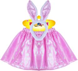 KARNEVAL Šaty zajíček set tutu sukně s čelenkou 3-10 let (104-146cm) KOSTÝM