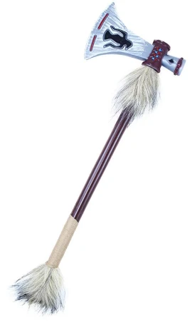 KARNEVAL Sekera tomahawk indiánský s kožešinou (karnevalový doplněk) KARNEVAL Sekera tomahawk indiánský s kožešinou (karnevalový doplněk)