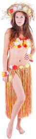 KARNEVAL Sukně Hawaii 72cm barevná dospělá KOSTÝM