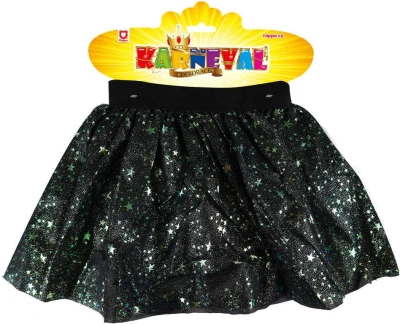 KARNEVAL Sukně TUTU s hvězdičkami čarodějnická (3-7 let) KOSTÝM