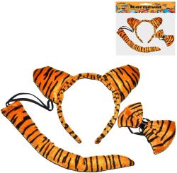 KARNEVAL Tygřík set čelenka s doplňky (karnevalový doplněk) KARNEVAL Tygřík set čelenka s doplňky (karnevalový doplněk)
