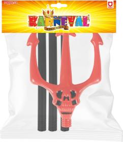 KARNEVAL Vidle čerta 104cm skládací (karnevalový doplněk)