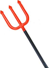 KARNEVAL Vidle čerta 95cm teleskopické dospělé (karnevalový doplněk)
