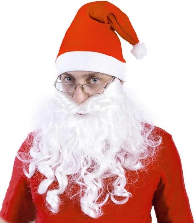 KARNEVAL Vousy Santa pro dospělé (karnevalový doplněk) KARNEVAL Vousy Santa pro dospělé (karnevalový doplněk)