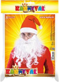 KARNEVAL Vousy Santa pro dospělé (karnevalový doplněk)