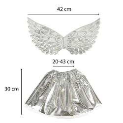 Karnevalový kostým Jednorožec stříbrný