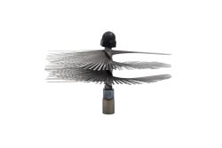 Kartáč komínový nerez 150mm