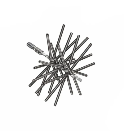 Kartáč komínový pružinový 160mm/M12, ocel