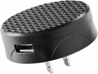 Kasper Richter Earth Link černý USB cestovní adaptér