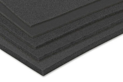 Kavan černá mechová lepicí deska tl. 3x310x210 mm, 1 kus