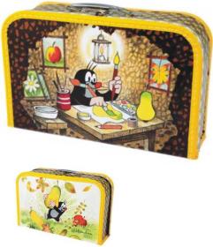 Kazeto Kufřík dětský školní KRTEK (Krteček) a hruška velký KUFŘÍK 35cm Kazeto Kufřík dětský školní KRTEK (Krteček) a hruška velký KUFŘÍK 35cm