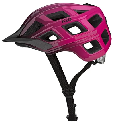 KED Crom Pink Black Matt sportovní přilba