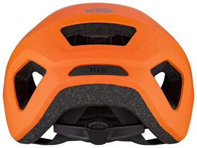 KED Embrace Jr. Petrol Orange Matt dětská cyklistická přilba