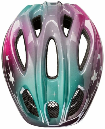 KED Meggy II Trend Stars Pink Aqua dětská cyklistická přilba