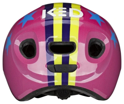 KED Meggy Spark Stellar Stripes Pink dětská cyklistická přilba