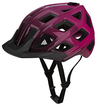 KED Crom Pink Black matt L 57-62 cm cyklistická přilba