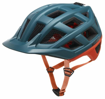 KED Crom Arcadia Green Orange Matt M 52-58 cm cyklistická přilba