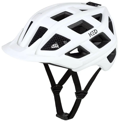 KED Crom bílá matná M (52-58 cm) cyklistická přilba