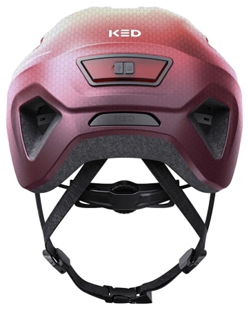 KED Embrace Jr. Black Maroon Red Matt S/M 52-58 cm dětská cyklistická přilba