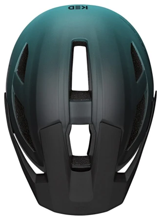 KED Embrace Jr. Teal Black Matt S/M 52-58 cm dětská cyklistická přilba