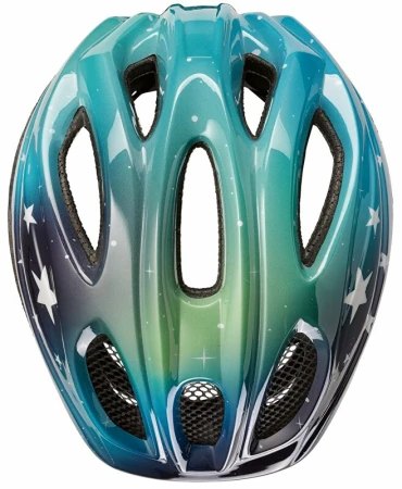 KED Meggy II Trend Stars Blue Green S/M (49-53 cm) dětská cyklistická přilba